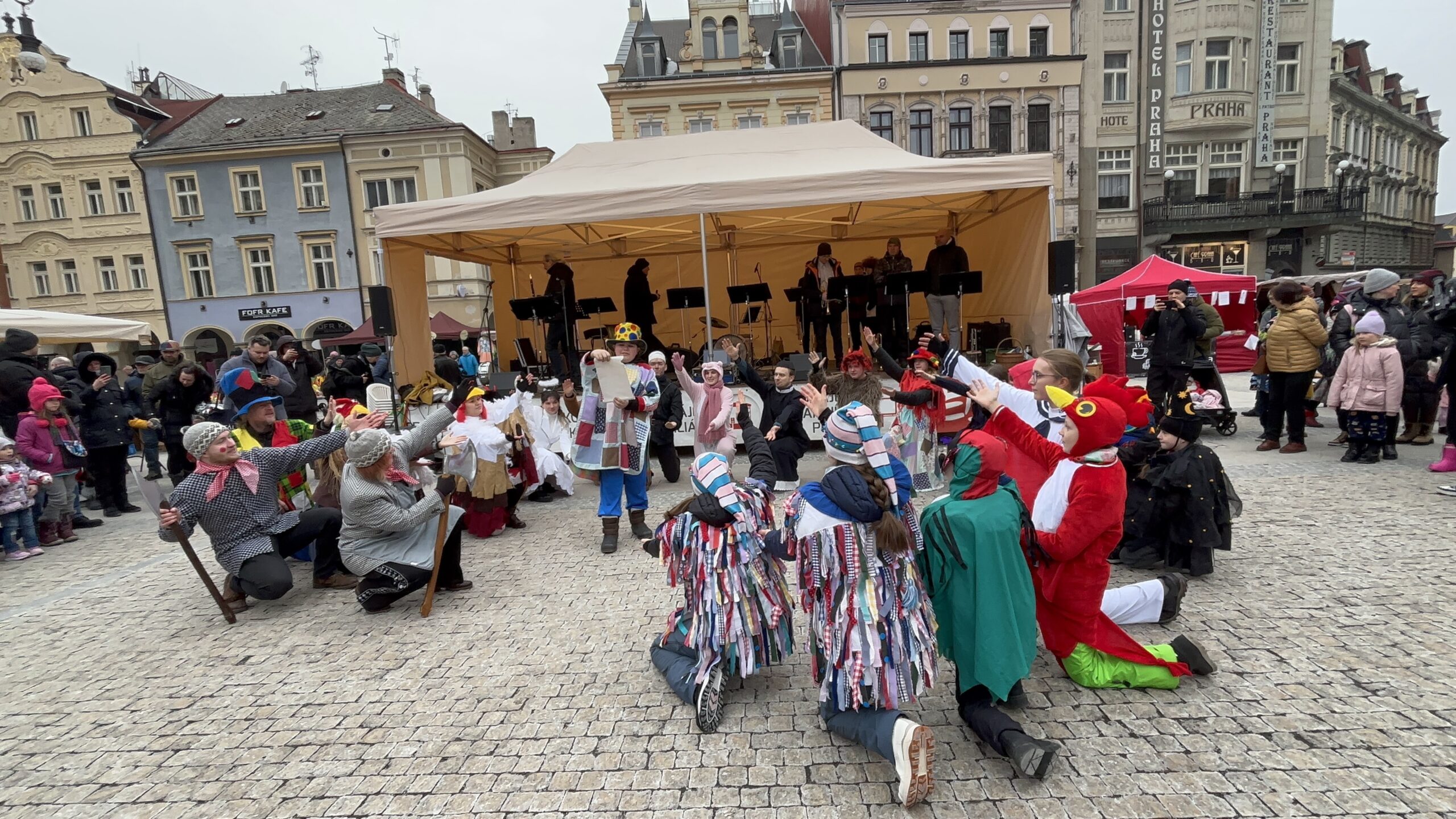 Masopust před libereckou radnicí – 23. února 2025
